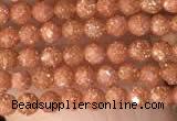 CTG2136 15 inches 2mm,3mm faceted round goldstone beads