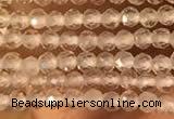 CTG2158 15 inches 2mm,3mm & 4mm faceted round white crystal beads