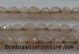 CTG218 15.5 inches 3mm faceted round tiny moonstone beads