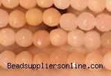 CTG2218 15 inches 2mm,3mm faceted round red aventurine jade beads