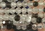 CTG2256 15 inches 2mm faceted round ghost crystal beads