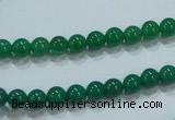 CTG25 15.5 inches 4mm round tiny green agate beads wholesale