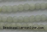 CTG256 15.5 inches 3mm round tiny white moonstone beads