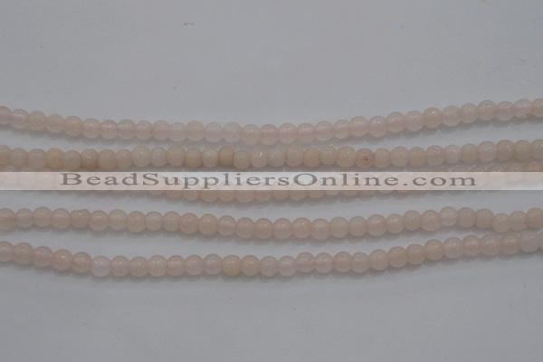 CTG258 15.5 inches 3mm round tiny peach stone beads wholesale