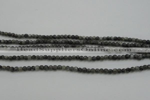 CTG259 15.5 inches 3mm round tiny black labradorite beads wholesale