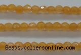 CTG407 15.5 inches 2mm faceted round tiny dyed candy jade beads