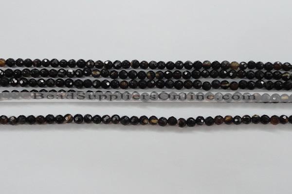 CTG428 15.5 inches 3mm faceted round tiny agate gemstone beads