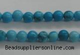 CTG441 15.5 inches 3mm round tiny natural turquoise beads wholesale