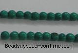 CTG442 15.5 inches 3mm round tiny natural turquoise beads wholesale