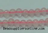 CTG49 15.5 inches 2mm round tiny rose quartz beads wholesale