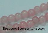 CTG70 15.5 inches 3mm round tiny dyed white jade beads wholesale