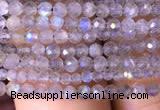 CTG700 15.5 inches 2mm faceted round tiny labradorite beads