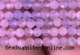 CTG710 15.5 inches 2mm faceted round tiny morganite beads