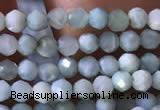 CTG768 15.5 inches 2mm faceted round tiny larimar gemstone beads