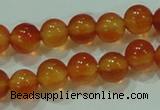 CTG78 15.5 inches 3mm round tiny red agate beads wholesale