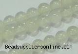 CTG79 15.5 inches 3mm round tiny white chalcedony beads wholesale