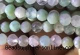 CTG822 15.5 inches 3mm faceted round tiny Australia chrysoprase beads