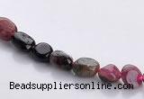 CTO06 15.5 inches 4*7mm freeform natural tourmaline beads