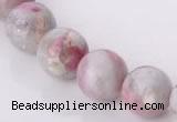 CTO18 15 inches 14mm round natural tourmaline beads wholesale