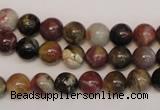 CTO351 15.5 inches 8mm round natural tourmaline gemstone beads