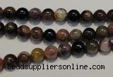 CTO400 15.5 inches 6mm round natural tourmaline gemstone beads