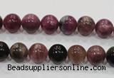 CTO64 15.5 inches 9mm round natural tourmaline gemstone beads