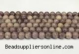 CTO721 15.5 inches 8mm round Chinese tourmaline beads