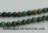 CTP02 15.5 inches 6mm round yellow green pine gemstone beads wholesale