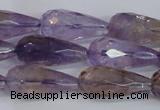 CTR300 15.5 inches 12*25mm faceted teardrop natural ametrine beads