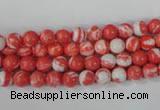 CTU1000 15.5 inches 4mm round synthetic turquoise beads wholesale