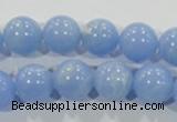 CTU1736 15.5 inches 14mm round synthetic turquoise beads