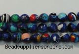 CTU2071 15.5 inches 6mm round synthetic turquoise beads