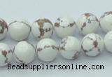 CTU211 16 inches 10mm round imitation turquoise beads wholesale