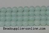 CTU2563 15.5 inches 4mm round synthetic turquoise beads