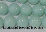 CTU2569 15.5 inches 16mm round synthetic turquoise beads