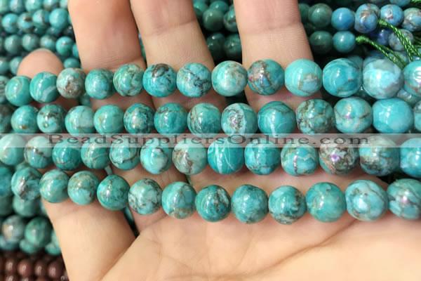 CTU3012 15.5 inches 8mm round South African turquoise beads