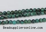 CTU425 15.5 inches 4mm round African turquoise beads wholesale