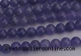 CTZ500 15.5 inches 4mm round natural tanzanite gemstone beads