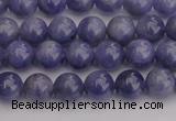 CTZ502 15.5 inches 7mm round natural tanzanite gemstone beads