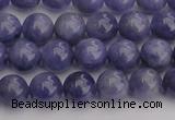 CTZ503 15.5 inches 8mm round natural tanzanite gemstone beads