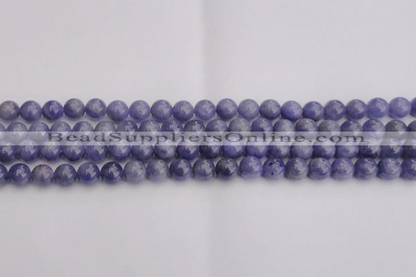 CTZ504 15.5 inches 10mm round natural tanzanite gemstone beads