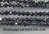 CTZ608 15.5 inches 2mm faceted round terahertz beads wholesale