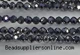 CTZ609 15.5 inches 3mm faceted round terahertz beads wholesale