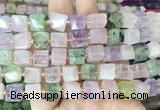 CUBS61 15 inches 8 - 9mm cube colorful gemstone beads wholesale