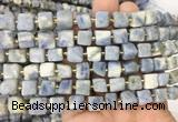 CUBS78 15 inches 7 - 8mm cube kyanite gemstone beads wholesale