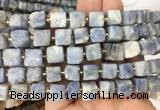 CUBS79 15 inches 8 - 9mm cube kyanite gemstone beads wholesale