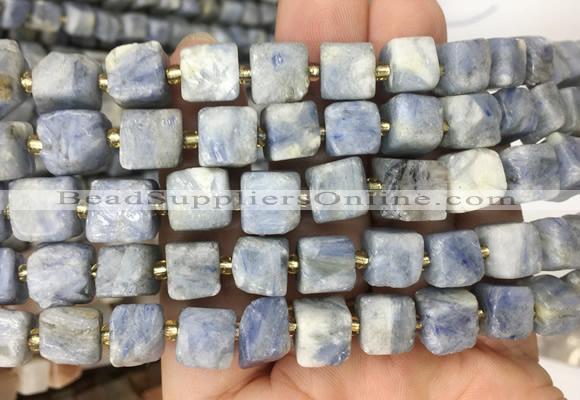 CUBS79 15 inches 8 - 9mm cube kyanite gemstone beads wholesale