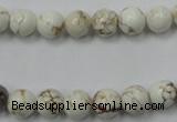 CWB311 15.5 inches 6mm round howlite turquoise beads wholesale