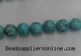 CWB556 15.5 inches 8mm round howlite turquoise beads wholesale