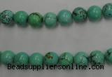 CWB566 15.5 inches 7mm round howlite turquoise beads wholesale